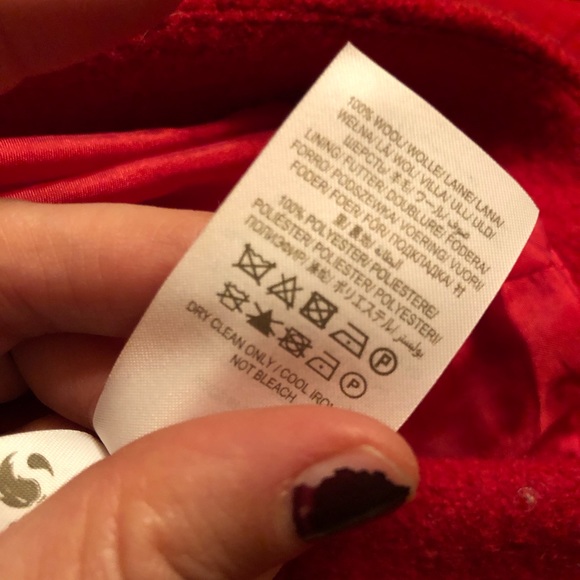 Red Wool Dress Boden - Picture 7 of 7